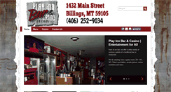 Desktop Screenshot of playinnrestaurant.com